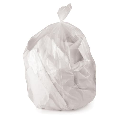 Can Liner, Low Density, 40x46, Clear, 0.90 Mil, Fits 40-45 Gallon